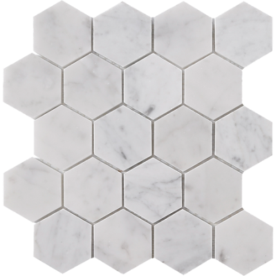 Bianco Carrara Hexagons