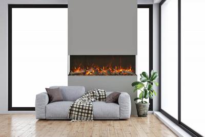 72-TRU-VIEW-XL XT – 3 Sided Electric Fireplace