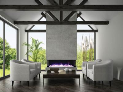 72-TRU-VIEW-XL-DEEP – 3 Sided Electric Fireplace