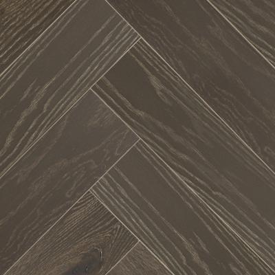 Red Oak Zambezi Wire Brushed HERRINGBONE