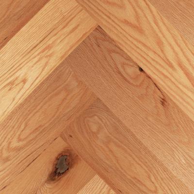 Red Oak Natural Sculpted HERRINGBONE