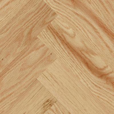 Red Oak Natural Smooth HERRINGBONE