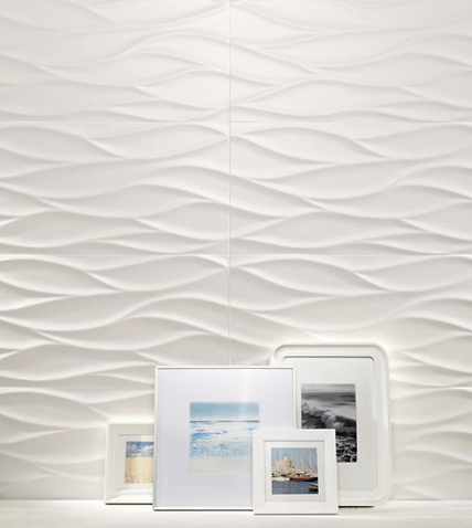 White Décor Wave