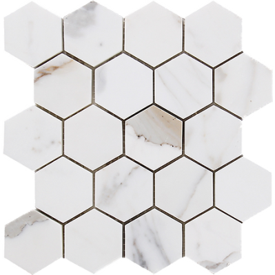 Calacatta Gold Hexagons