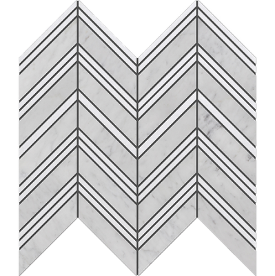 Bianco Carrara Chevron