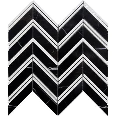 Nero Marquina Chevron