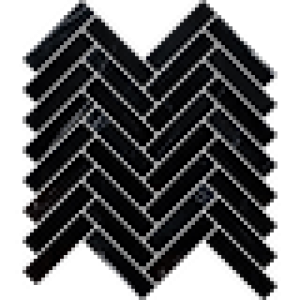 Nero Marquina Herringbone