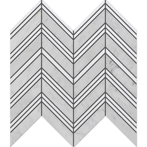 Calacatta Gold Herringbone