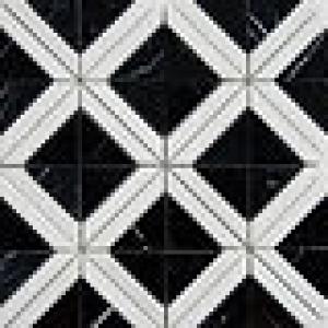 Nero Marquina X-Pattern