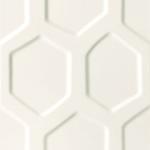 White Décor Hexagonal